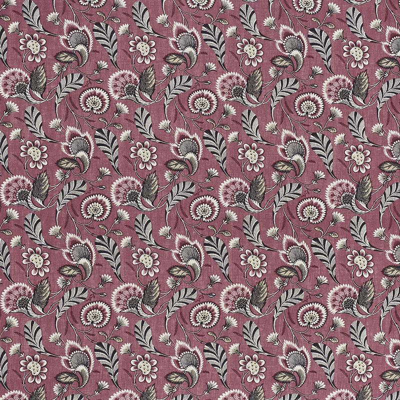 Schumacher Ursula Mulberry Fabric