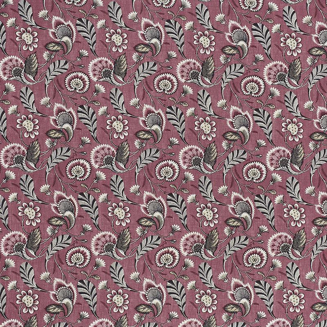Schumacher Ursula Mulberry Fabric