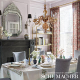 Schumacher Ursula Mulberry Fabric