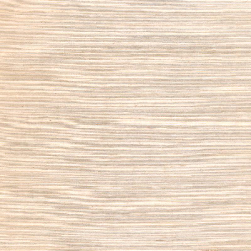 Schumacher Haiku Sisal Nectar Wallpaper