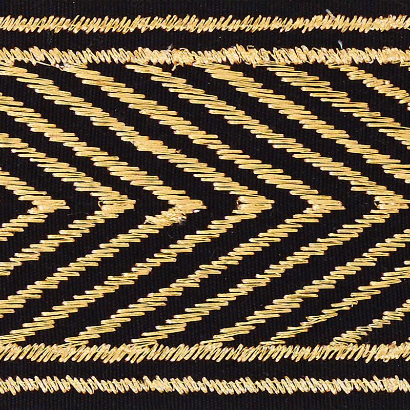 Schumacher Nicholson Metallic Tape Gilt Trim