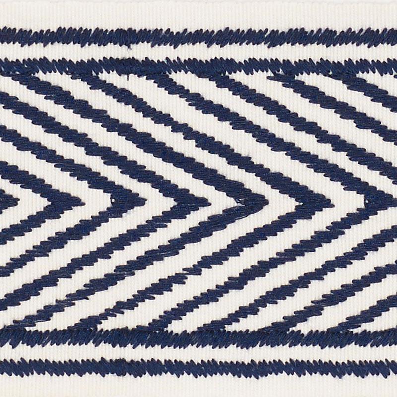 Schumacher Nicholson Tape Navy Trim