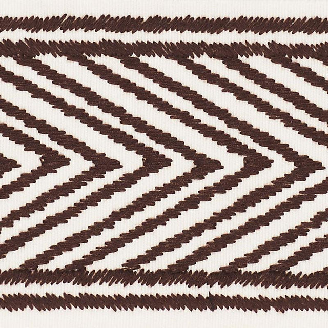 Schumacher Espresso Nicholson Tape