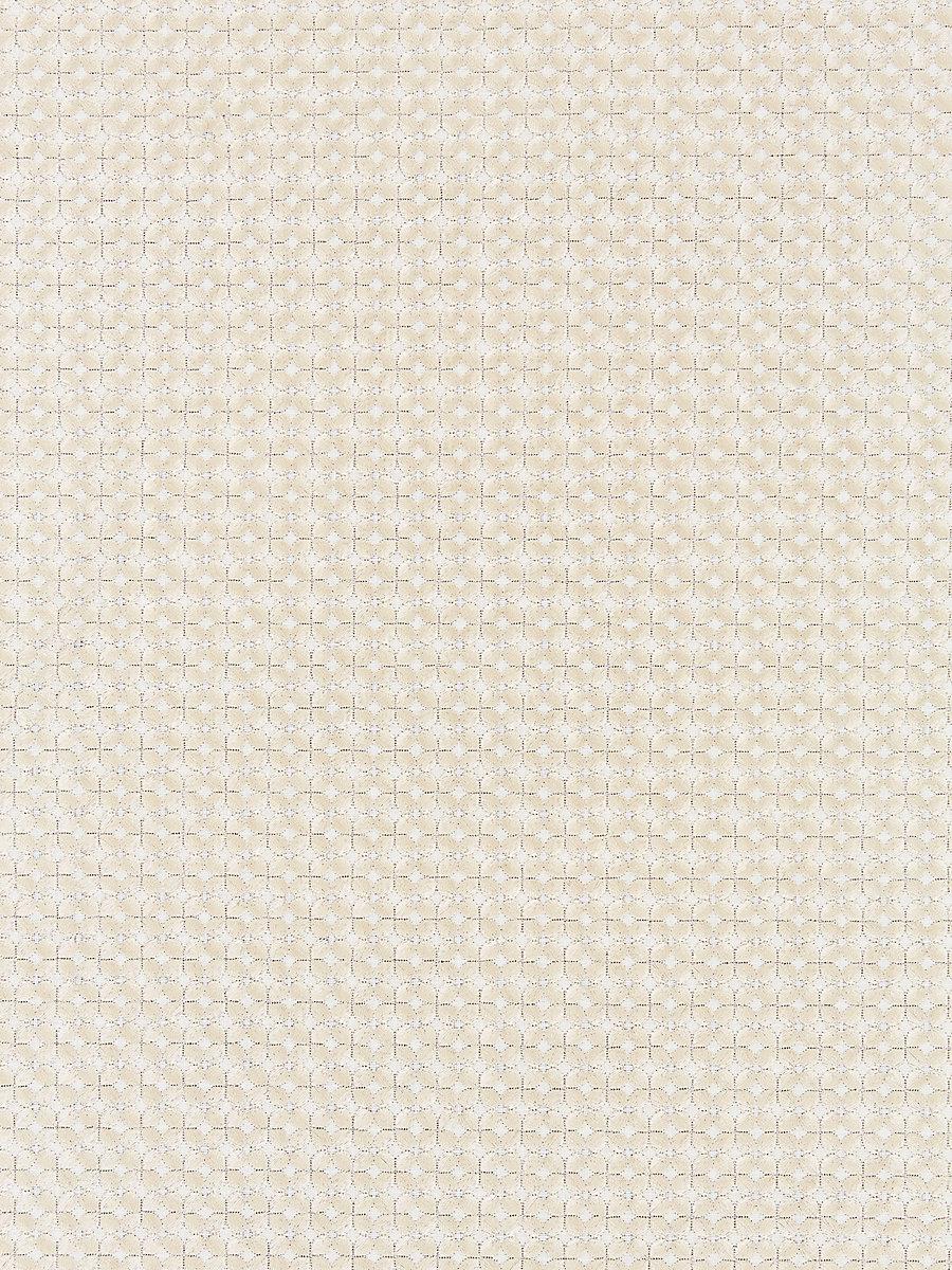 Scalamandre Floret Embroidery Champagne Fabric