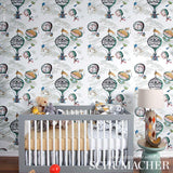 Schumacher Balloons Multi Wallpaper
