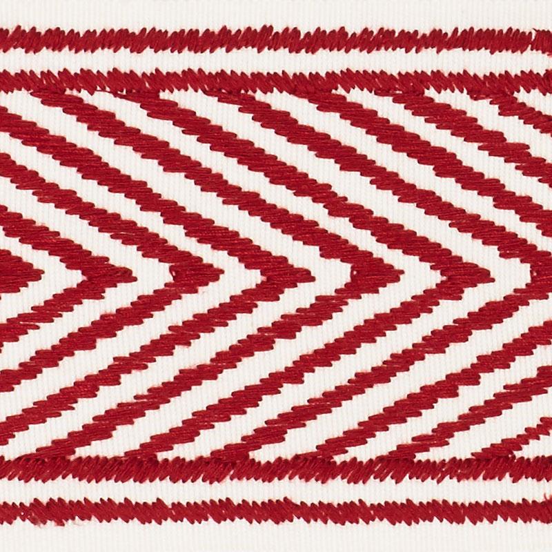 Schumacher Nicholson Tape Rouge Trim