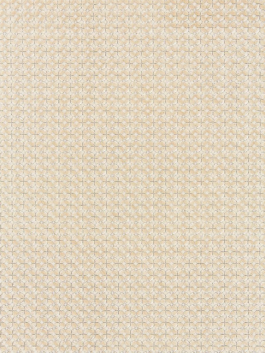 Scalamandre Floret Embroidery Gilt Fabric