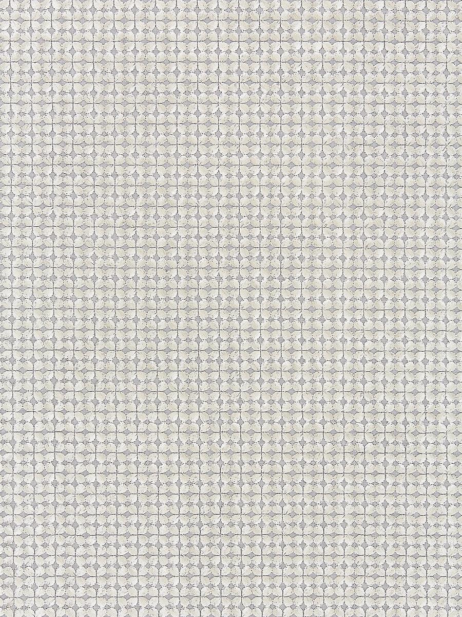 Scalamandre Floret Embroidery Pewter Fabric