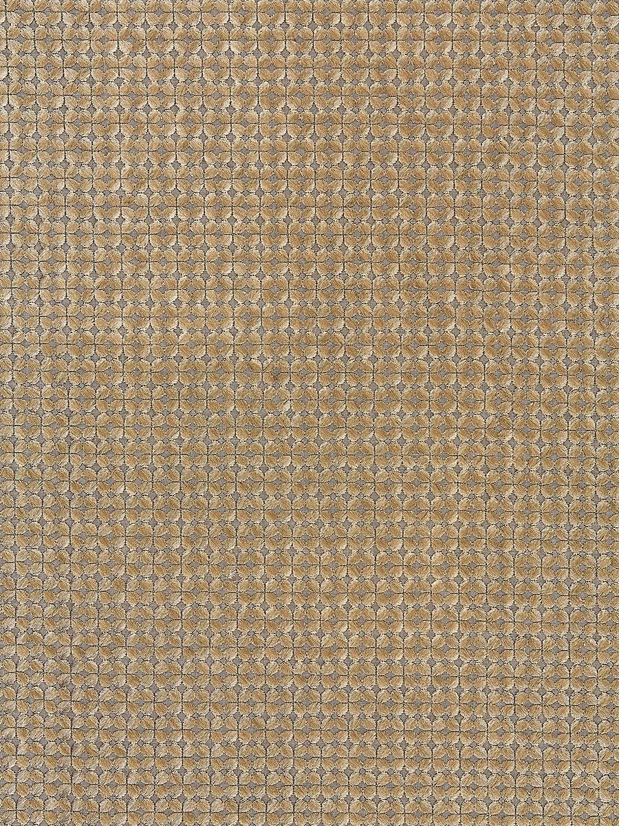 Scalamandre Floret Embroidery Smoky Quartz Fabric