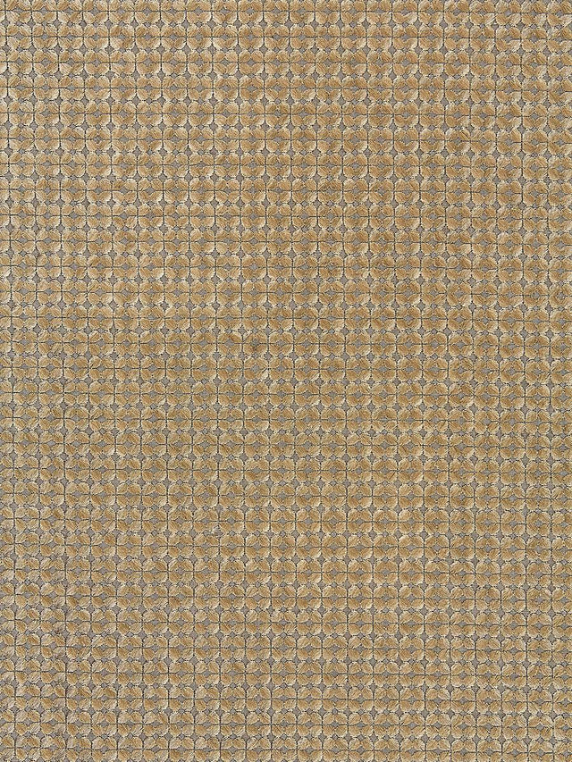 Scalamandre Floret Embroidery Smoky Quartz Fabric