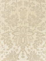Scalamandre Metalline Damask Champagne Fabric