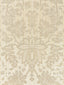 Scalamandre Metalline Damask Champagne Fabric