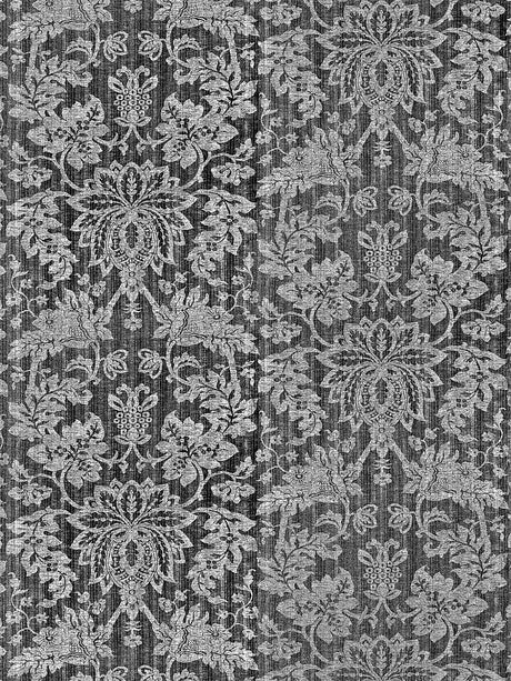 Scalamandre Metalline Damask Champagne Fabric
