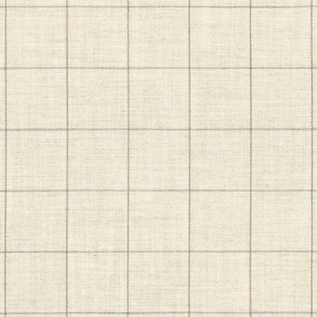 Schumacher Mellier Plaid Linen Fabric