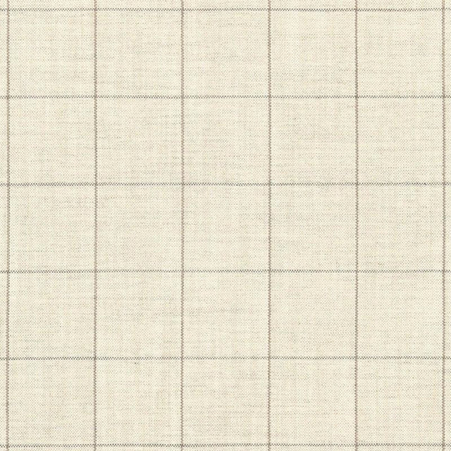 Schumacher Mellier Plaid Linen Fabric