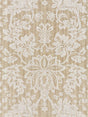 Scalamandre Metalline Damask Flax Fabric