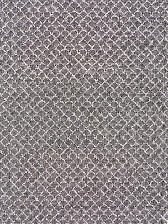 Scalamandre Scallop Weave Smoke Fabric