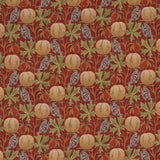 G P & J Baker PUMPKINS RED/GREEN Fabric