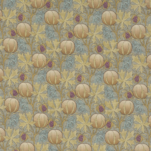 G P & J Baker PUMPKINS TEAL Fabric