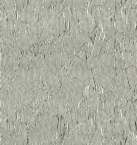 Lee Jofa AVANT IVORY/BLACK Wallpaper