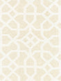 Scalamandre Linen Lattice Natural & Ivory Fabric