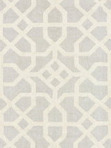 Scalamandre Linen Lattice Nickel & Greige Fabric