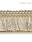 Scalamandre Shimmer Brush Fringe Champagne Trim