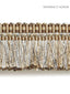 Scalamandre Shimmer Brush Fringe Flax Trim