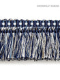 Scalamandre Shimmer Brush Fringe Indigo Trim