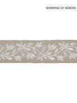 Scalamandre Laurel Embroidered Tape Flax Trim