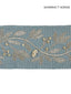 Scalamandre Laurel Embroidered Tape Bluestone Trim