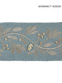 Scalamandre Laurel Embroidered Tape Bluestone Trim