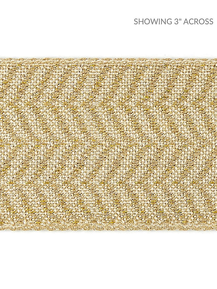 Scalamandre Artemis Tape Camel Trim