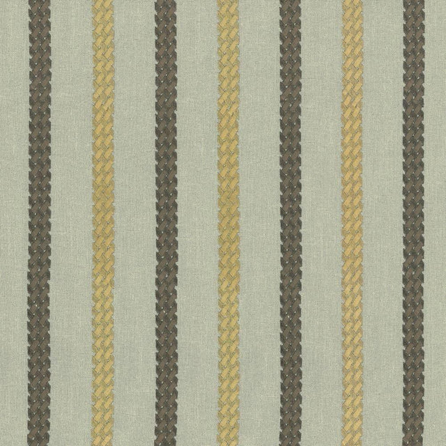 Kasmir Celtic Stripe Porcelain Fabric