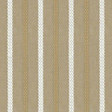 Kasmir Celtic Stripe Taupe Fabric
