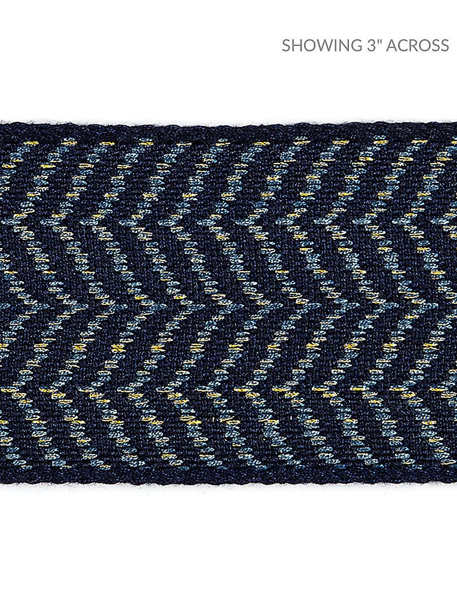 Scalamandre Artemis Tape Indigo Trim