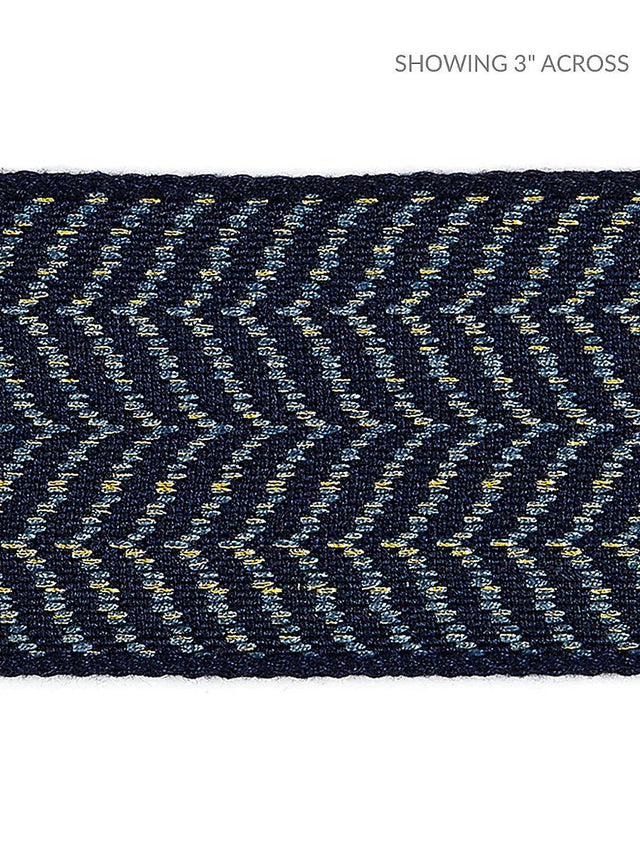 Scalamandre Artemis Tape Indigo Trim