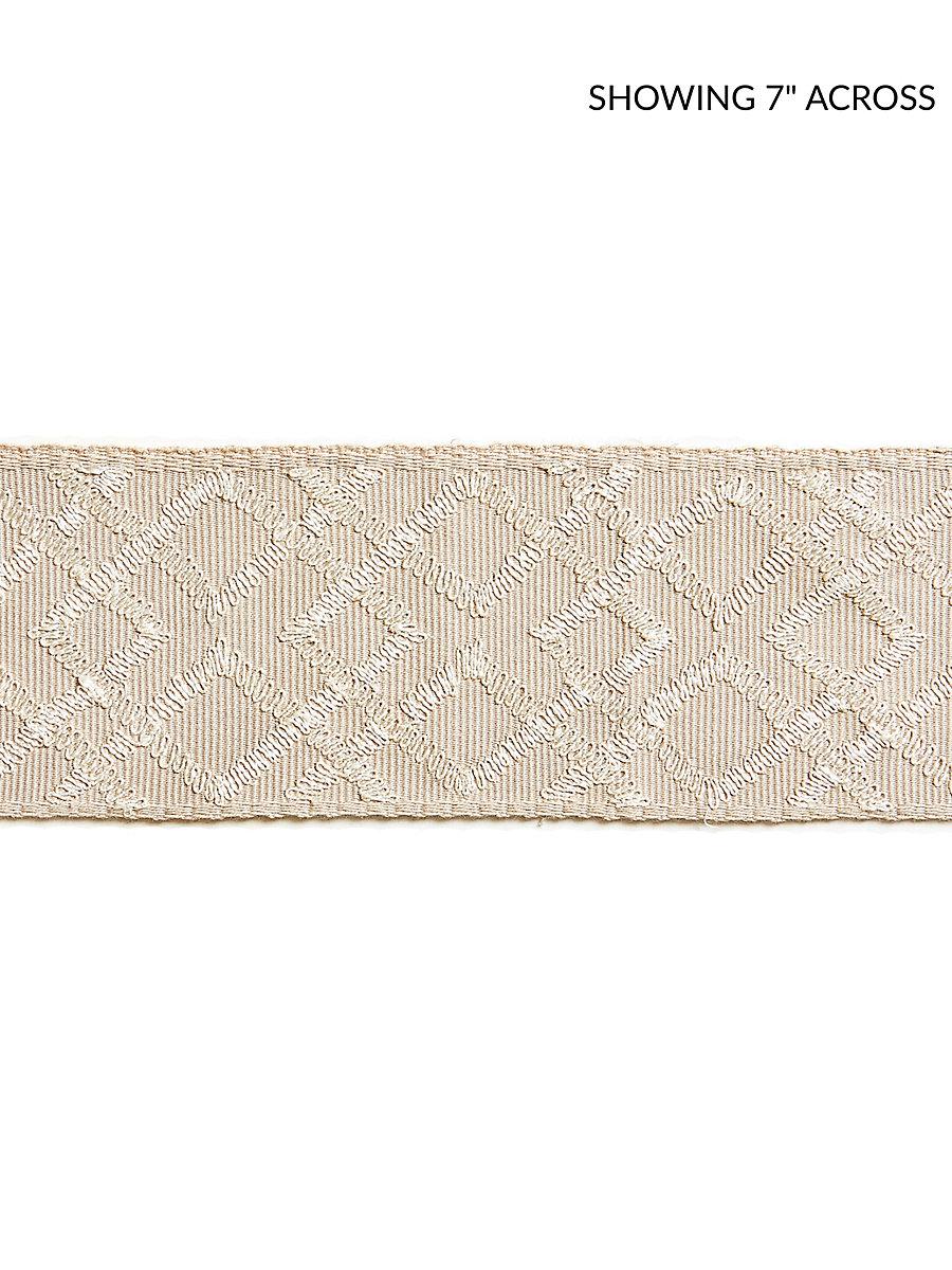 Scalamandre Lattice Tape Linen Trim