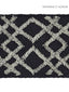 Scalamandre Lattice Tape Graphite Trim