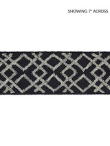 Scalamandre Lattice Tape Graphite Trim