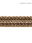 Scalamandre Selena Gimp Braid Burnished Gold Trim