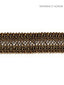 Scalamandre Selena Gimp Braid Smoked Bronze Trim