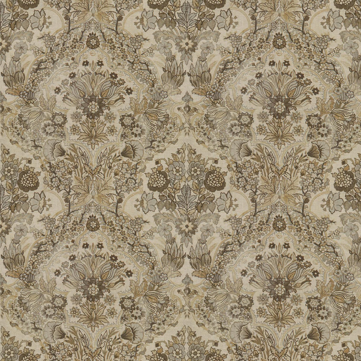 Lee Jofa TETBURY GREY/BISQUE Fabric