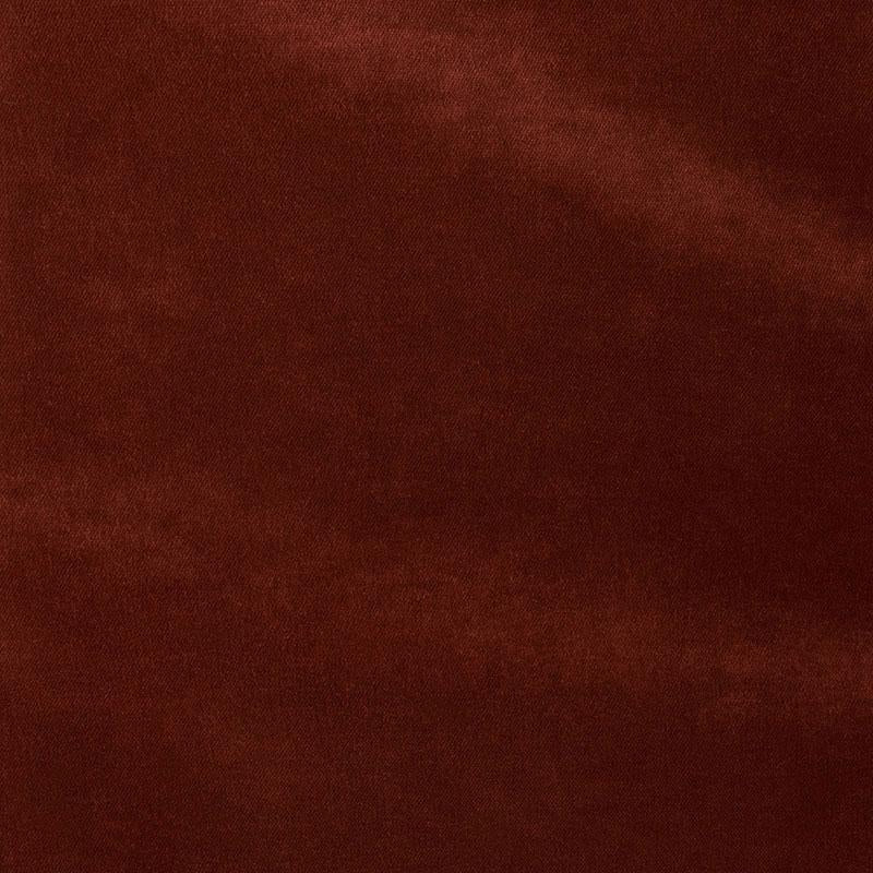 Schumacher Rocky Performance Velvet Russet Fabric