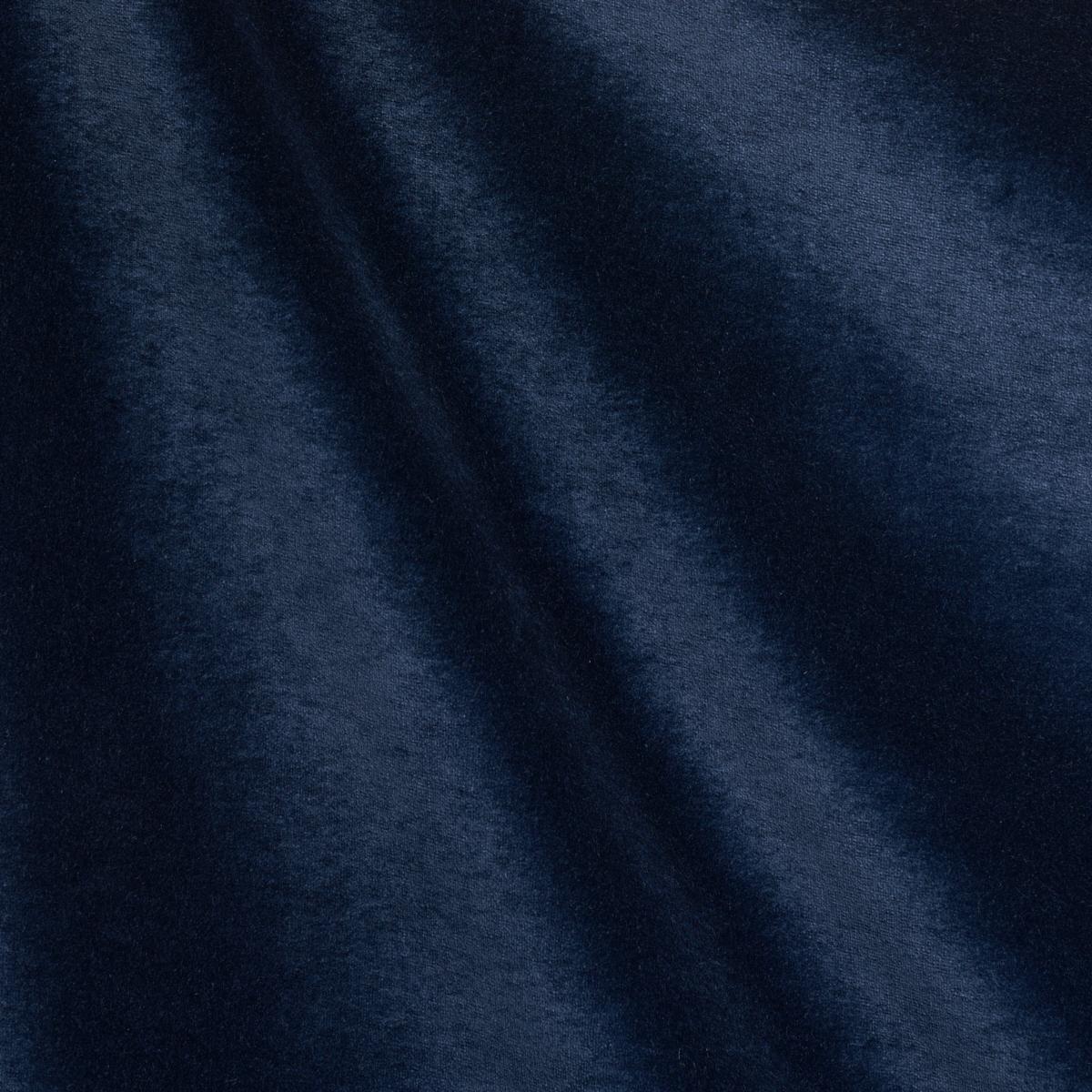 Schumacher Rocky Performance Velvet Navy Fabric