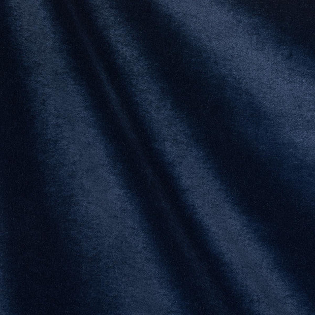 Schumacher Rocky Performance Velvet Navy Fabric