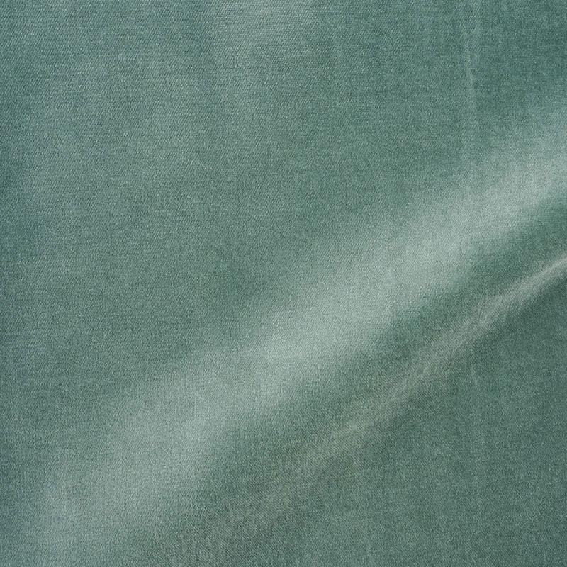Schumacher Rocky Performance Velvet Sea Glass Fabric