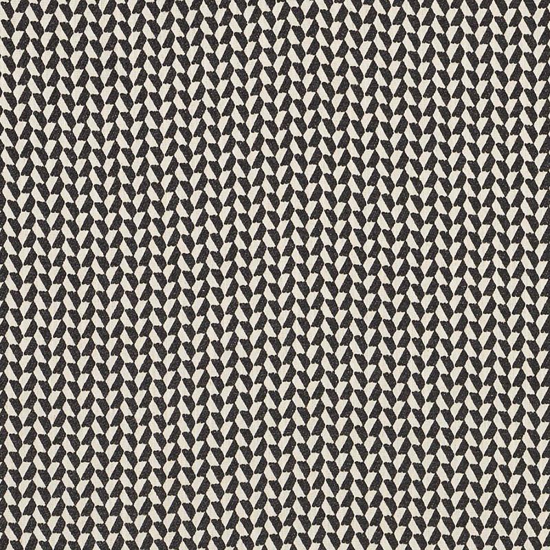 Schumacher Emile Charcoal Fabric