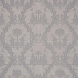 Schumacher Chinoiserie Royale Platinum Fabric