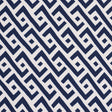Schumacher Safari Appliqu Blue Fabric